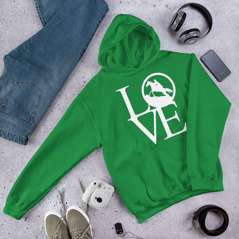 LOVE Endurance. Endurance Rider Unisex Hoodie