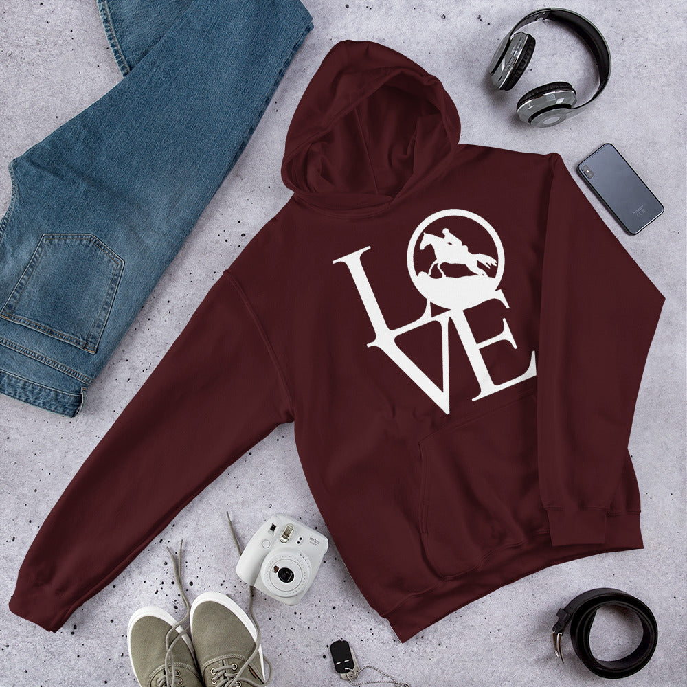 LOVE Endurance. Endurance Rider Unisex Hoodie