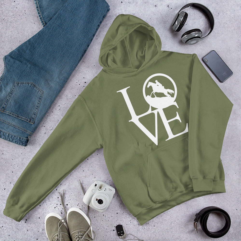 LOVE Endurance. Endurance Rider Unisex Hoodie