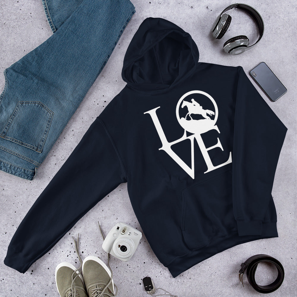 LOVE Endurance. Endurance Rider Unisex Hoodie