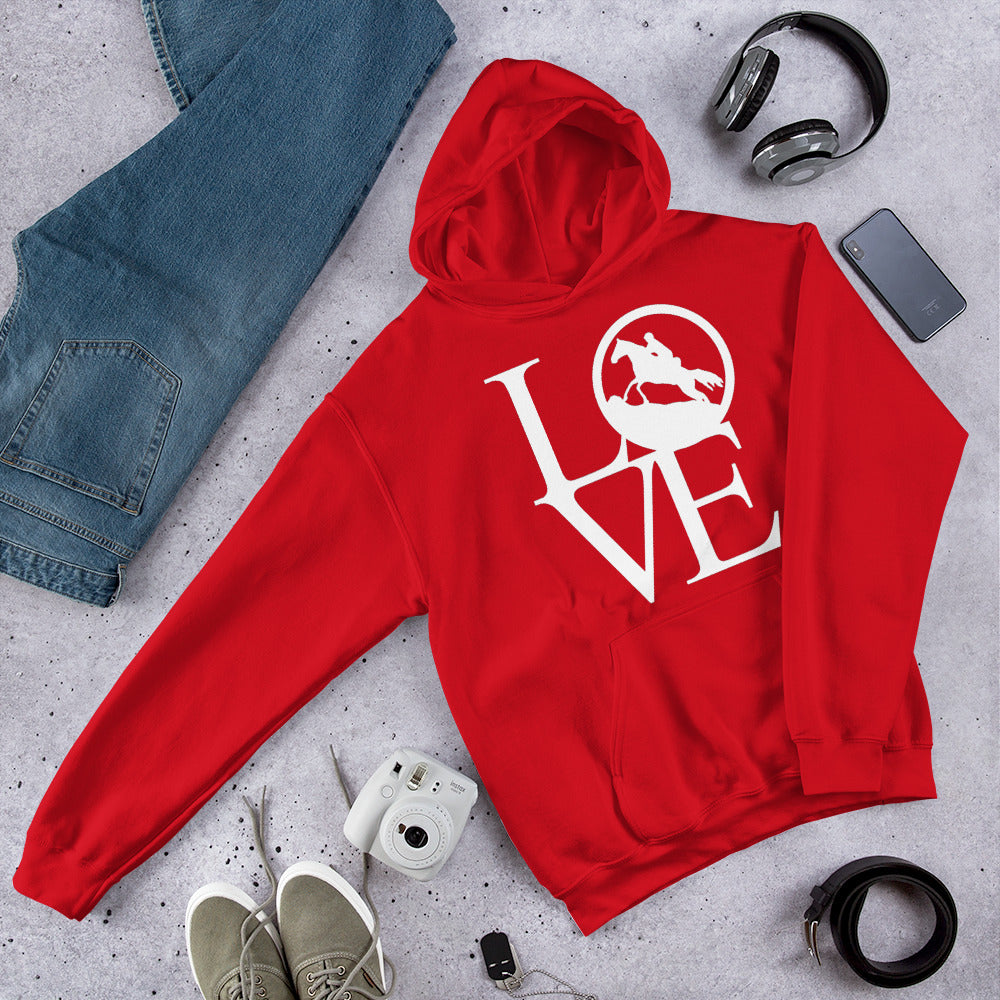 LOVE Endurance. Endurance Rider Unisex Hoodie