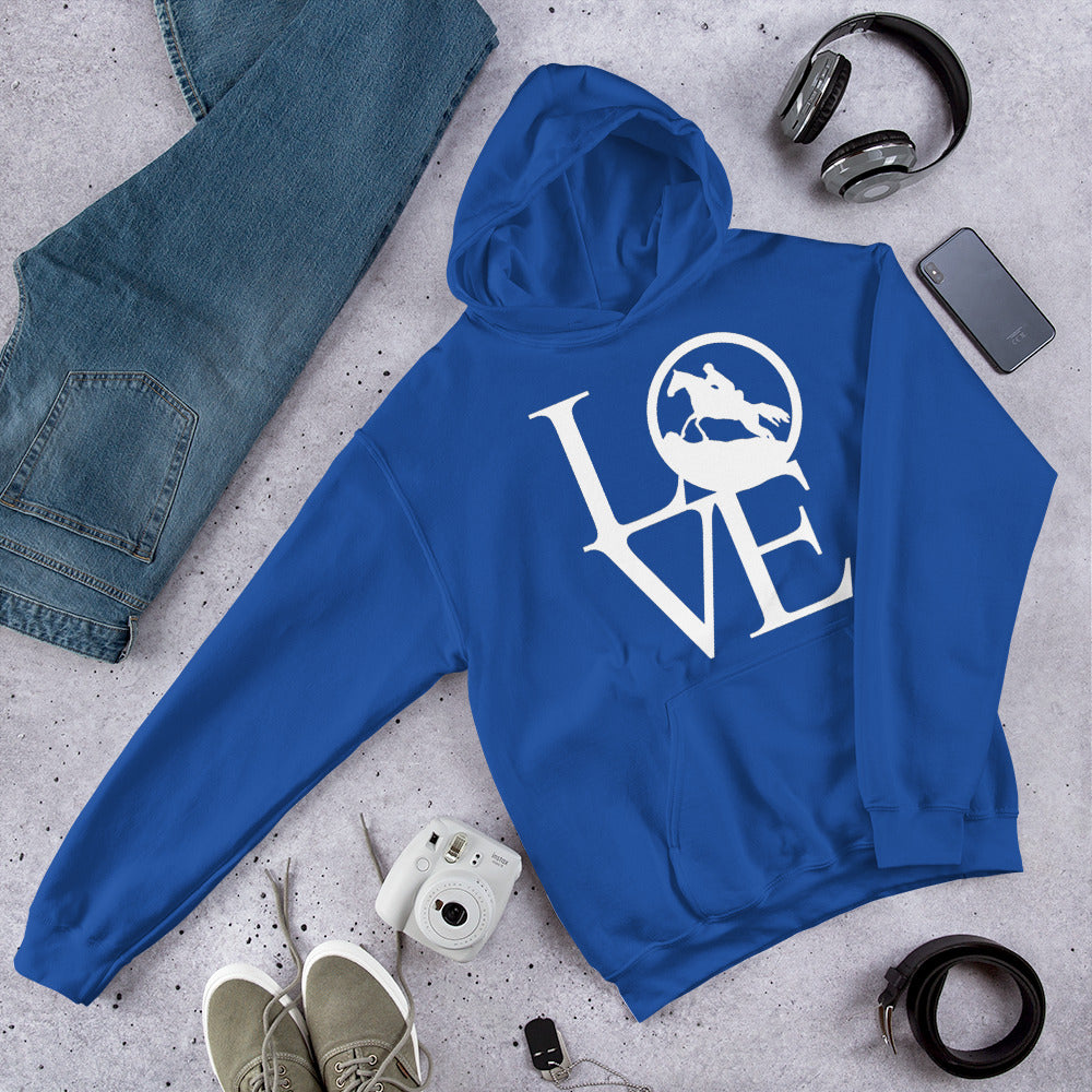 LOVE Endurance. Endurance Rider Unisex Hoodie