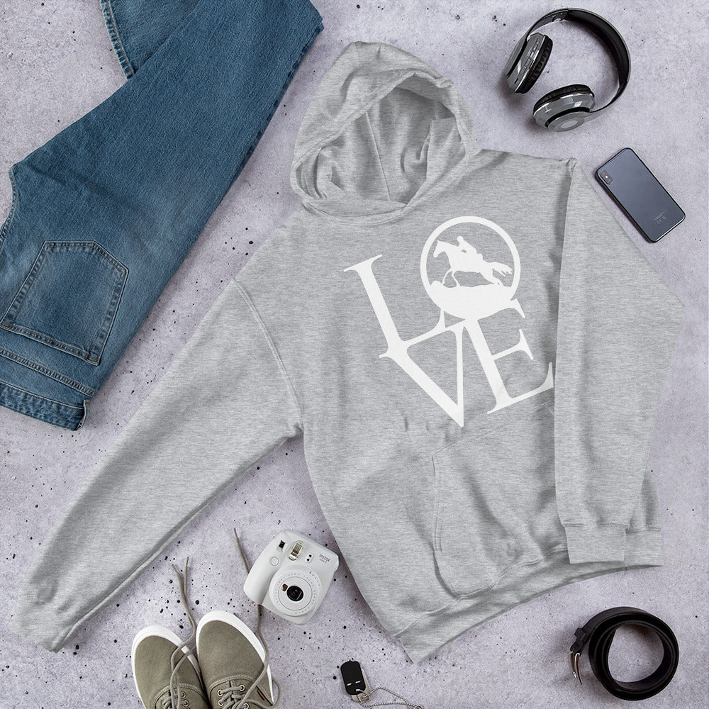 LOVE Endurance. Endurance Rider Unisex Hoodie