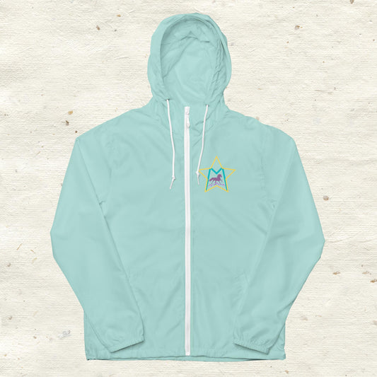 Custom Morgan Unisex lightweight zip up windbreaker