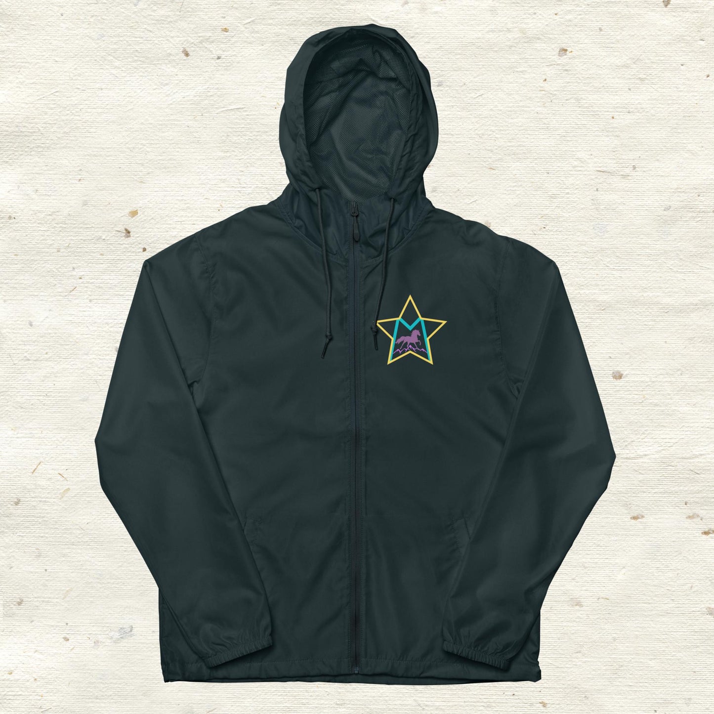 Custom Morgan Unisex lightweight zip up windbreaker