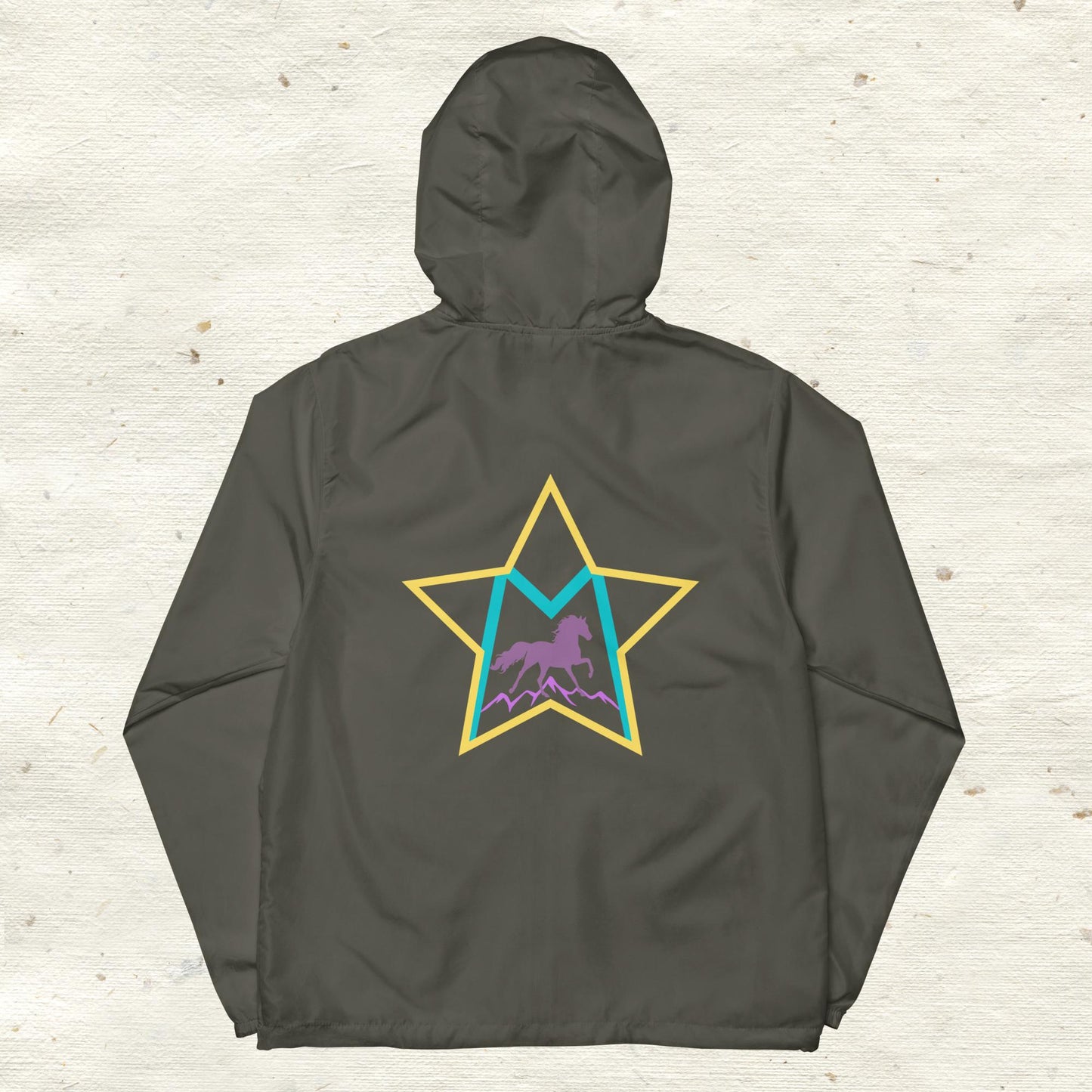 Custom Morgan Unisex lightweight zip up windbreaker