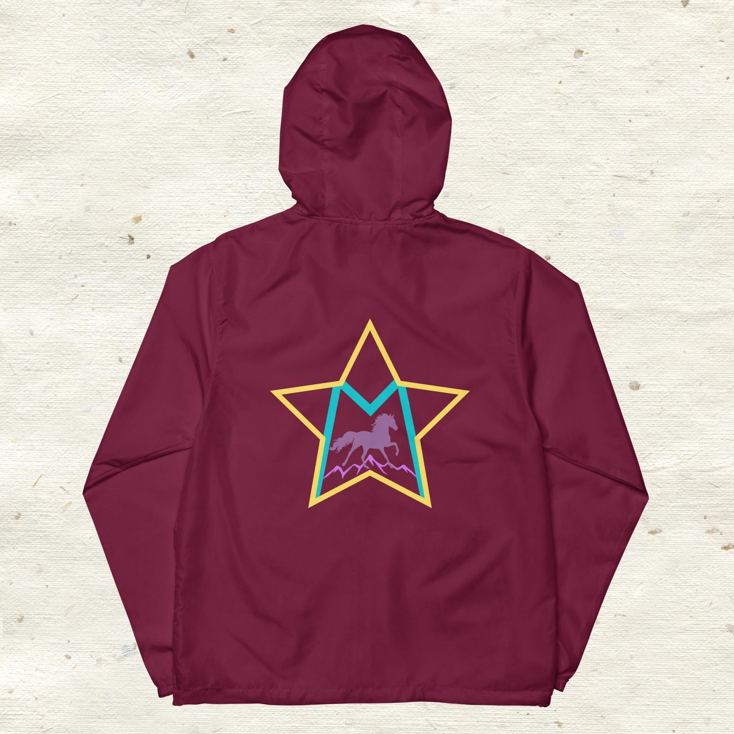 Custom Morgan Unisex lightweight zip up windbreaker