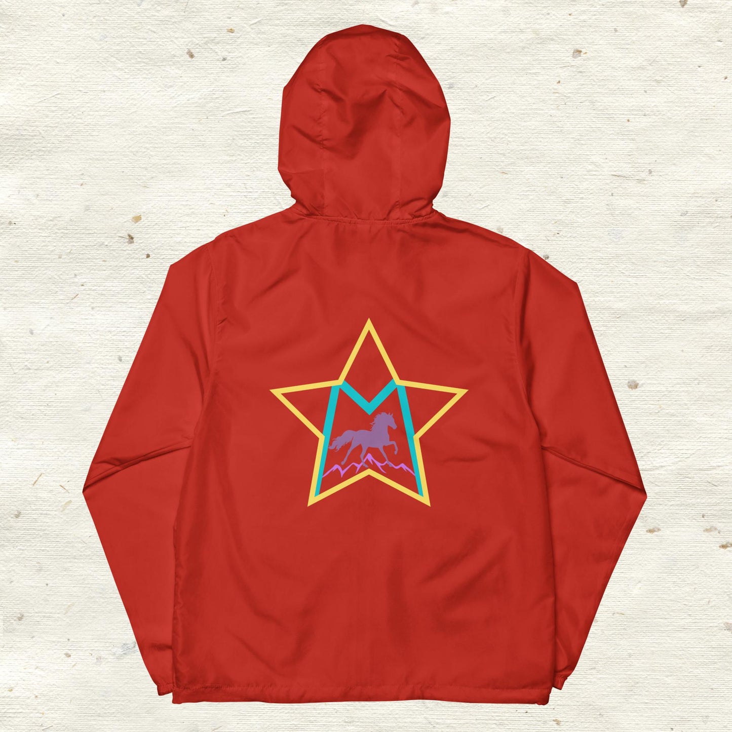 Custom Morgan Unisex lightweight zip up windbreaker