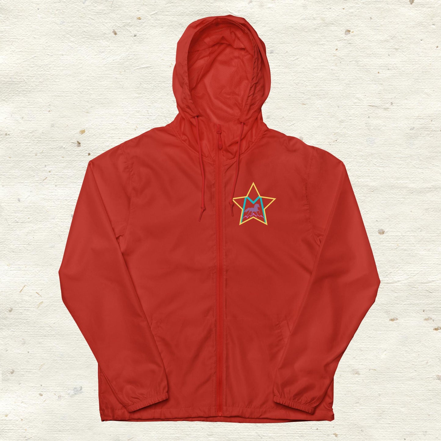 Custom Morgan Unisex lightweight zip up windbreaker