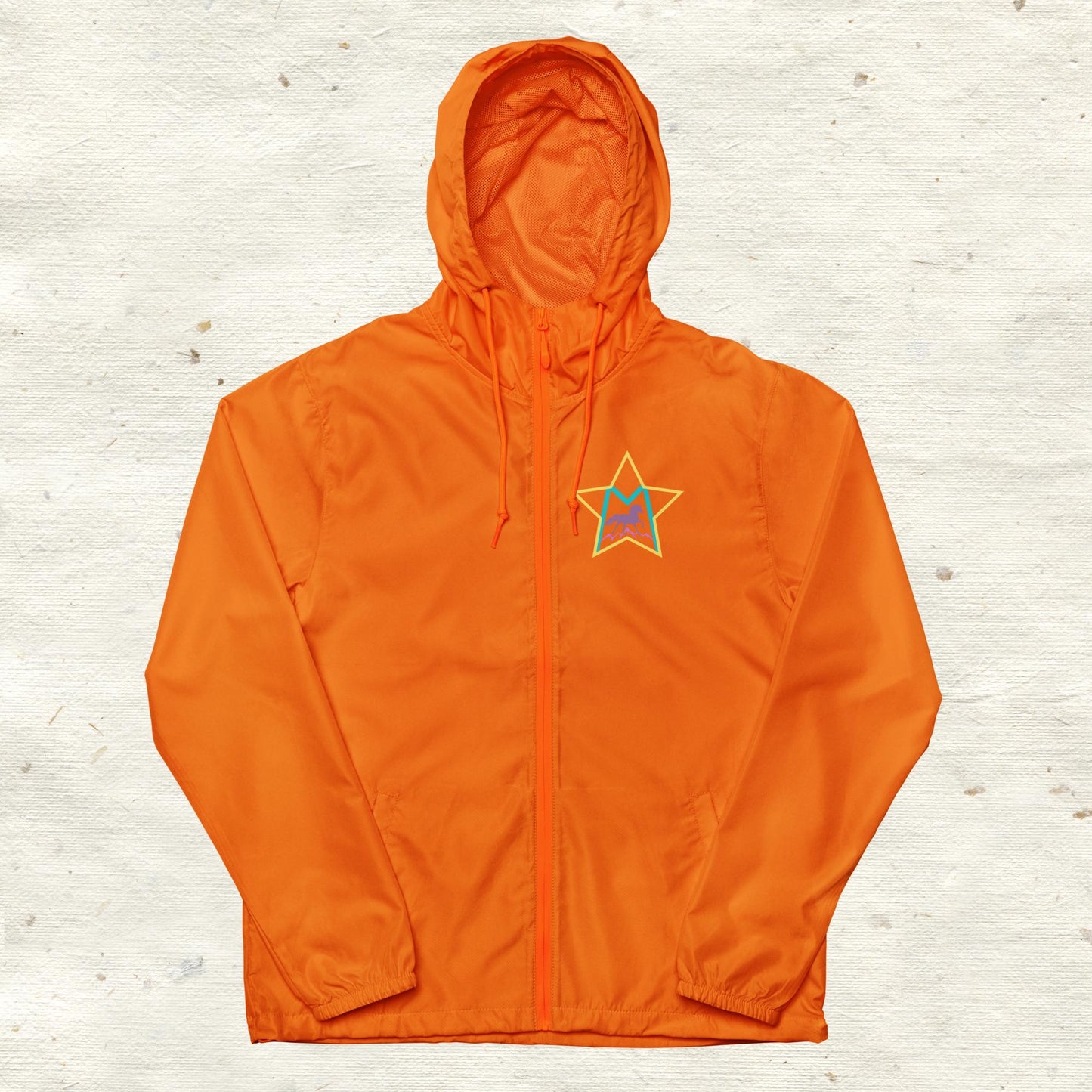 Custom Morgan Unisex lightweight zip up windbreaker