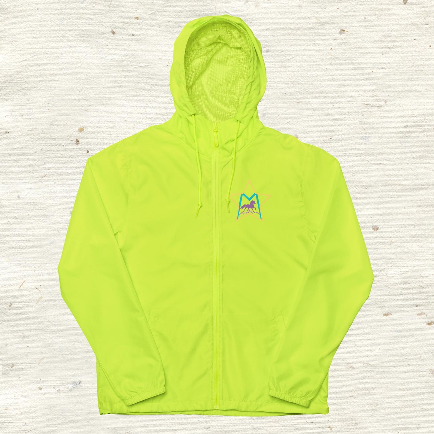 Custom Morgan Unisex lightweight zip up windbreaker