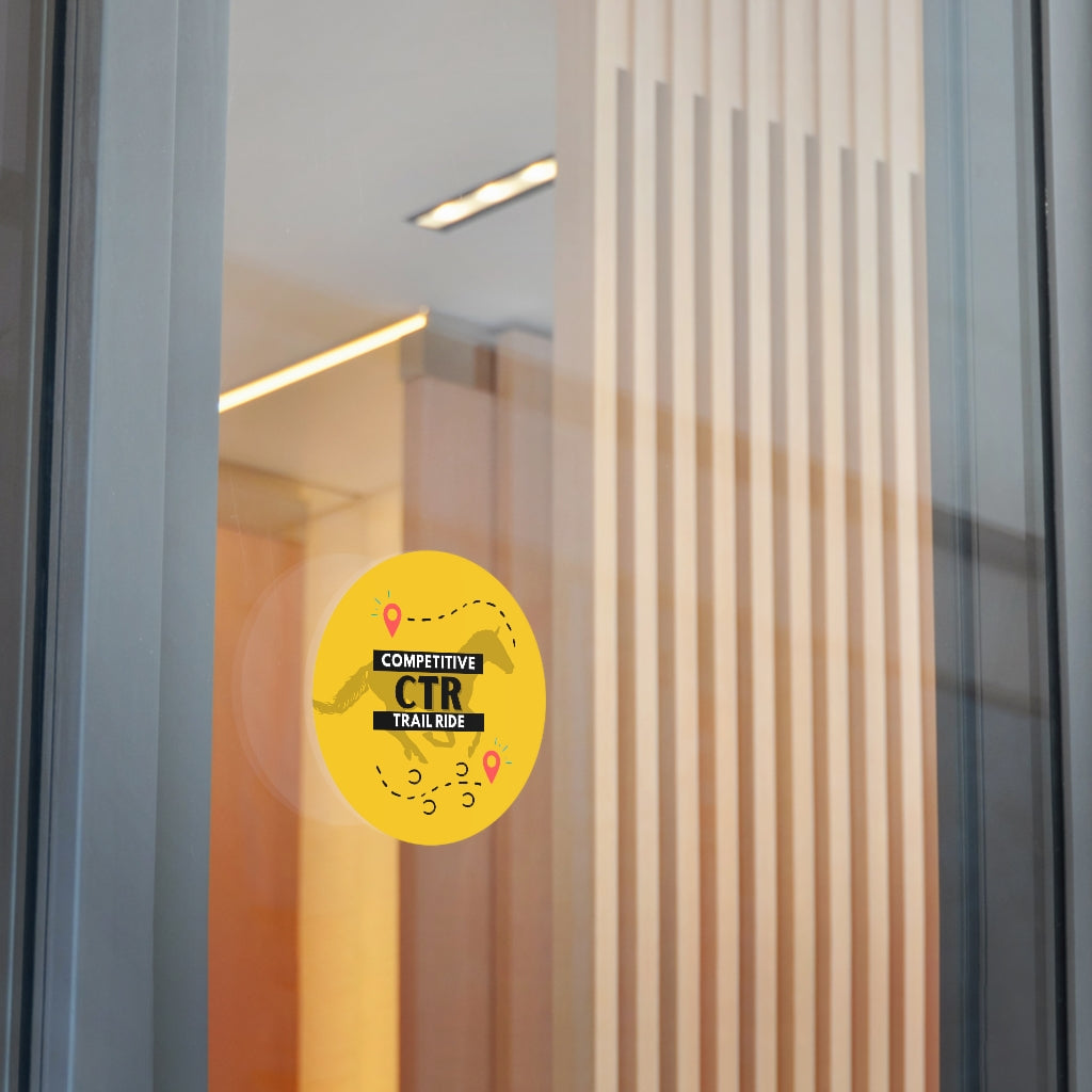 CTR Competitive Trail Ride - Endurance Rider Vinyl Sticker