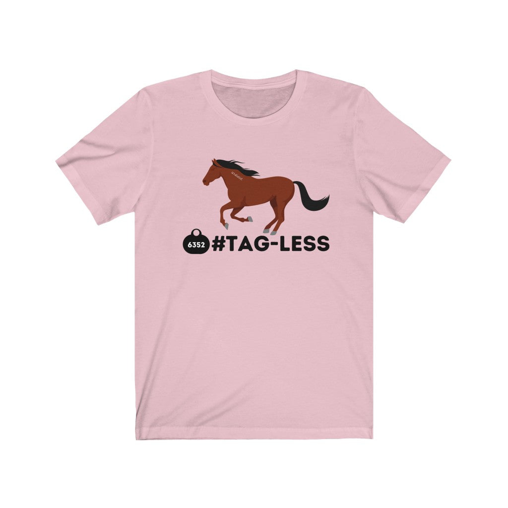 Wild Mustang #Tag-Less Unisex Jersey Short Sleeve Tee