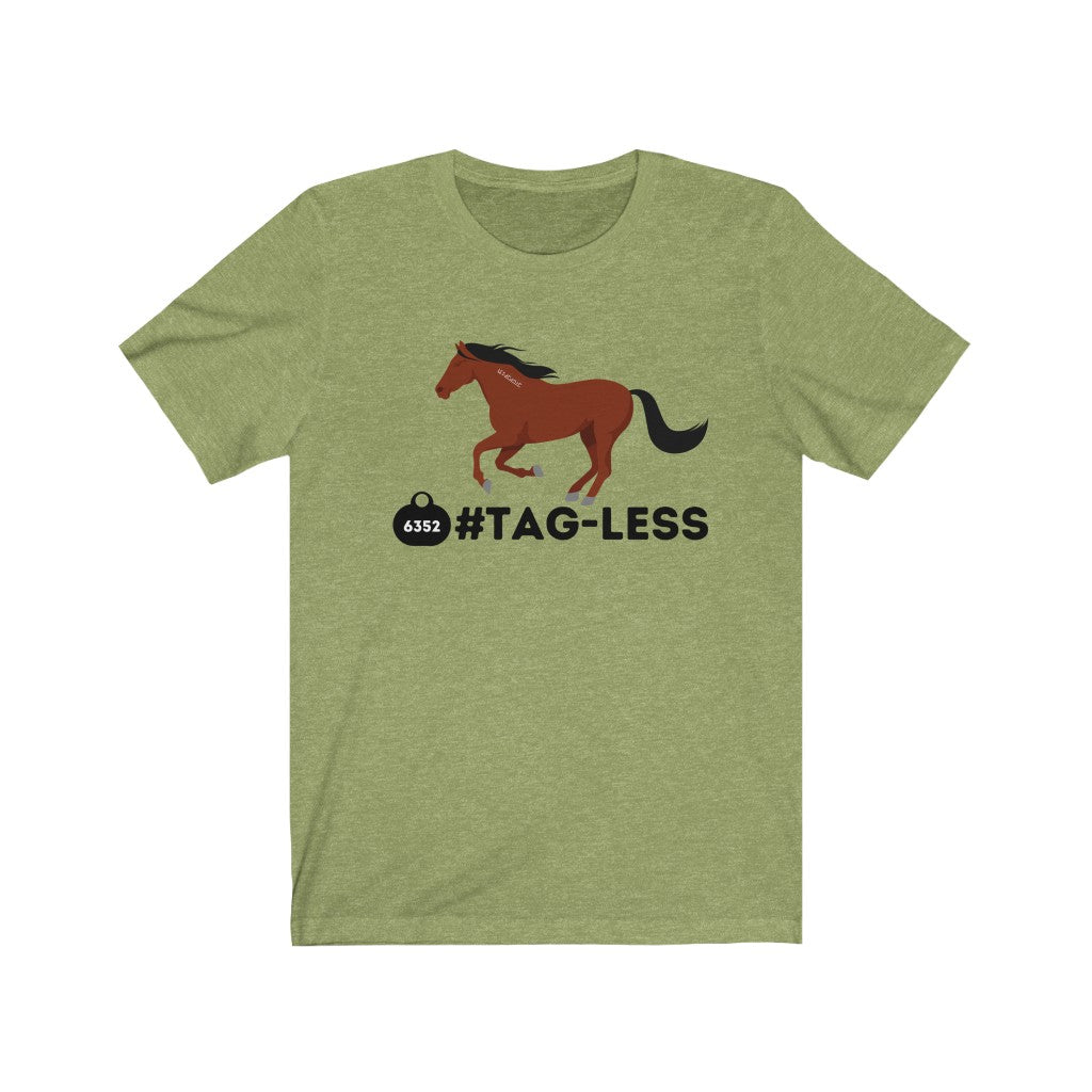 Wild Mustang #Tag-Less Unisex Jersey Short Sleeve Tee