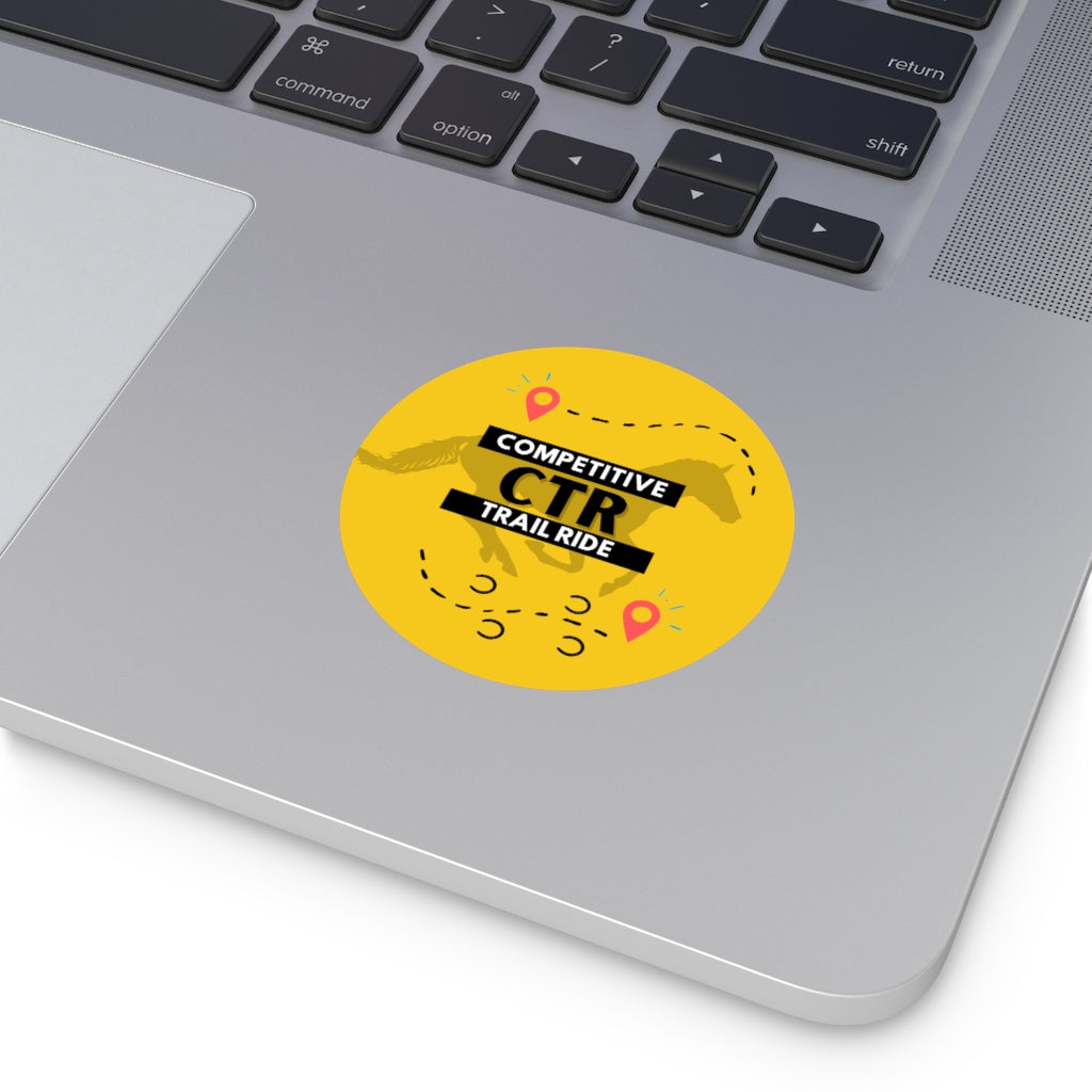 CTR Competitive Trail Ride - Endurance Rider Vinyl Sticker