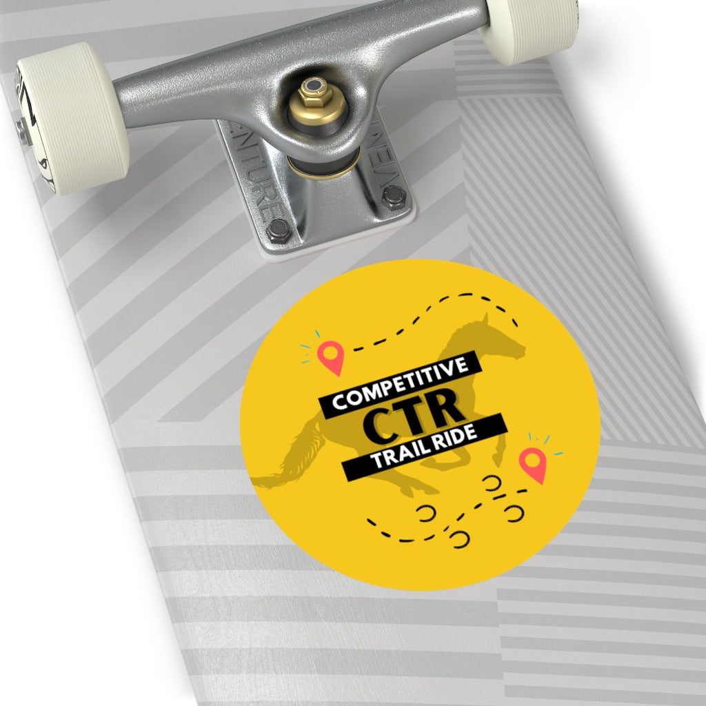 CTR Competitive Trail Ride - Endurance Rider Vinyl Sticker