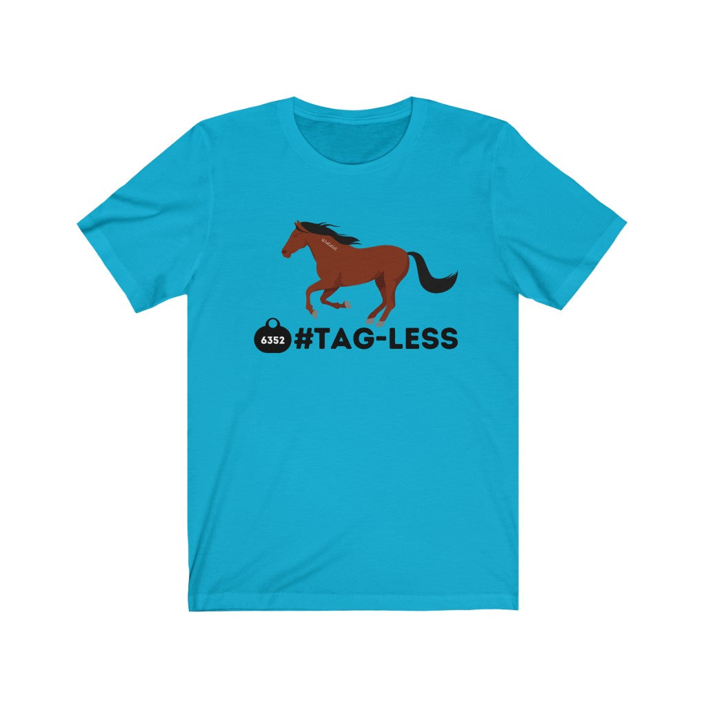 Wild Mustang #Tag-Less Unisex Jersey Short Sleeve Tee