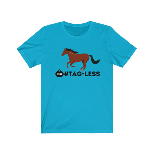 Wild Mustang #Tag-Less Unisex Jersey Short Sleeve Tee