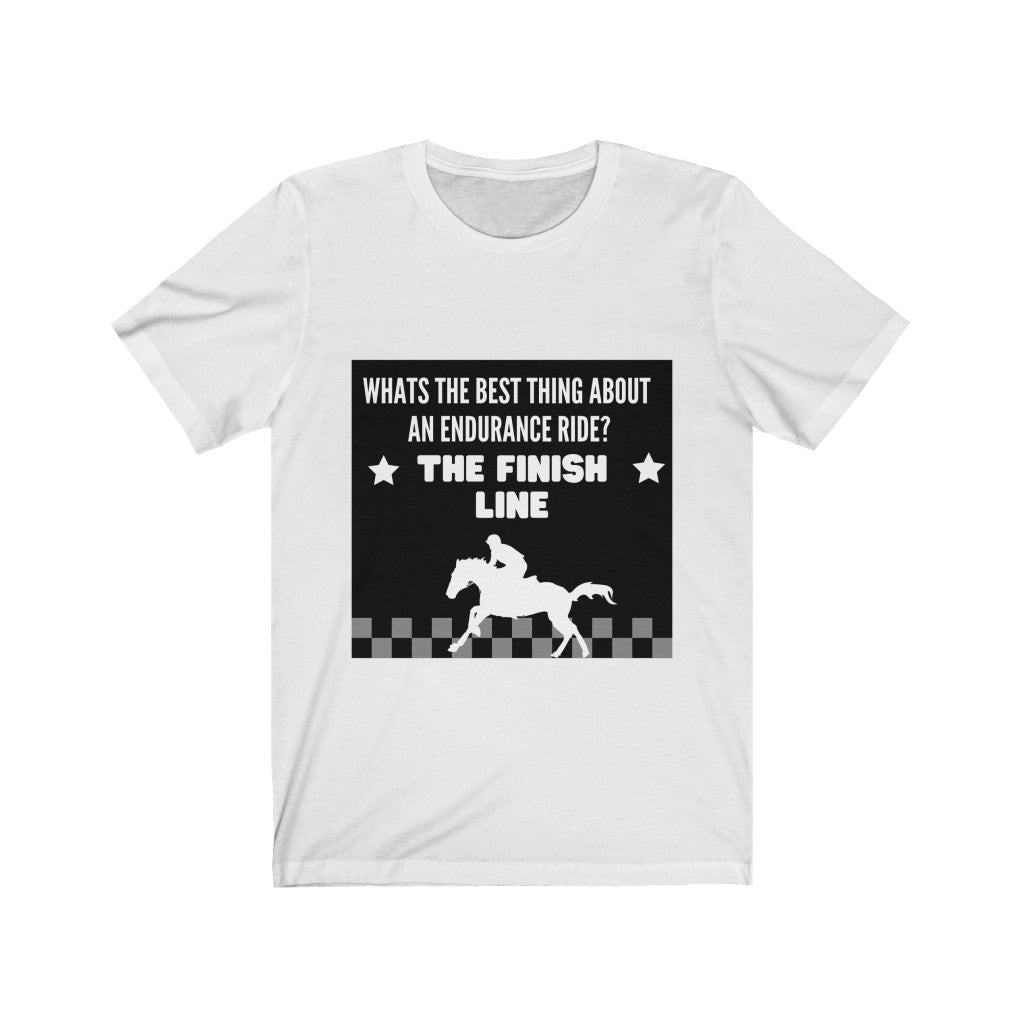 Best Thing About A ride?  Unisex Jersey Short Sleeve Tee