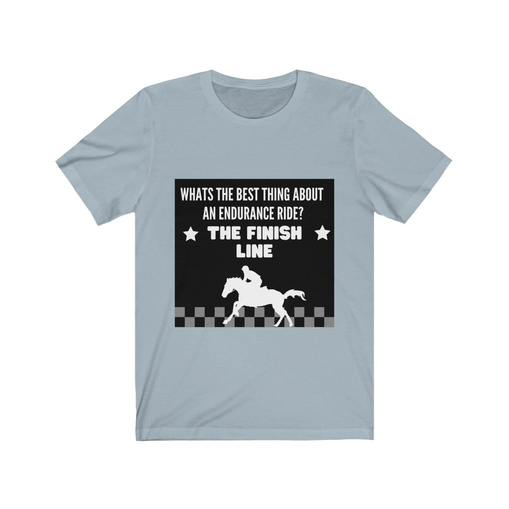 Best Thing About A ride?  Unisex Jersey Short Sleeve Tee