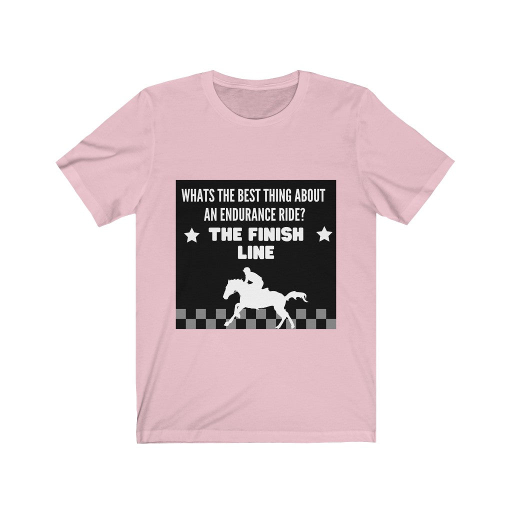 Best Thing About A ride?  Unisex Jersey Short Sleeve Tee