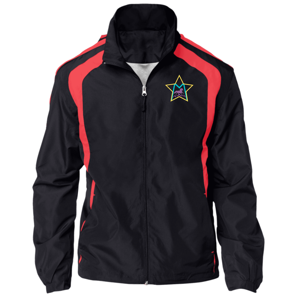 Custom Morgan Sport Jersey-Lined Raglan Jacket