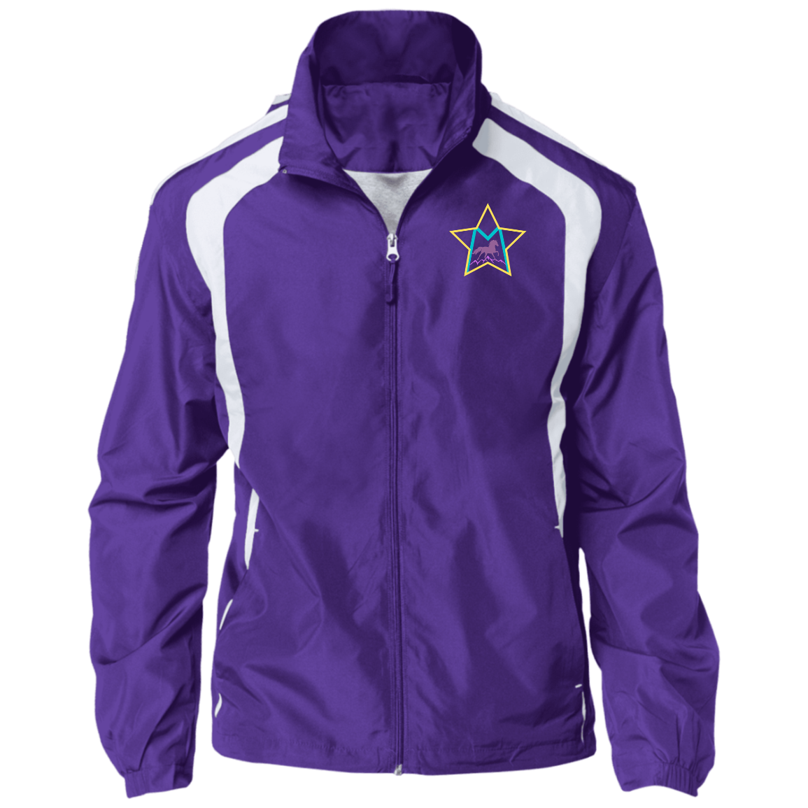 Custom Morgan Sport Jersey-Lined Raglan Jacket