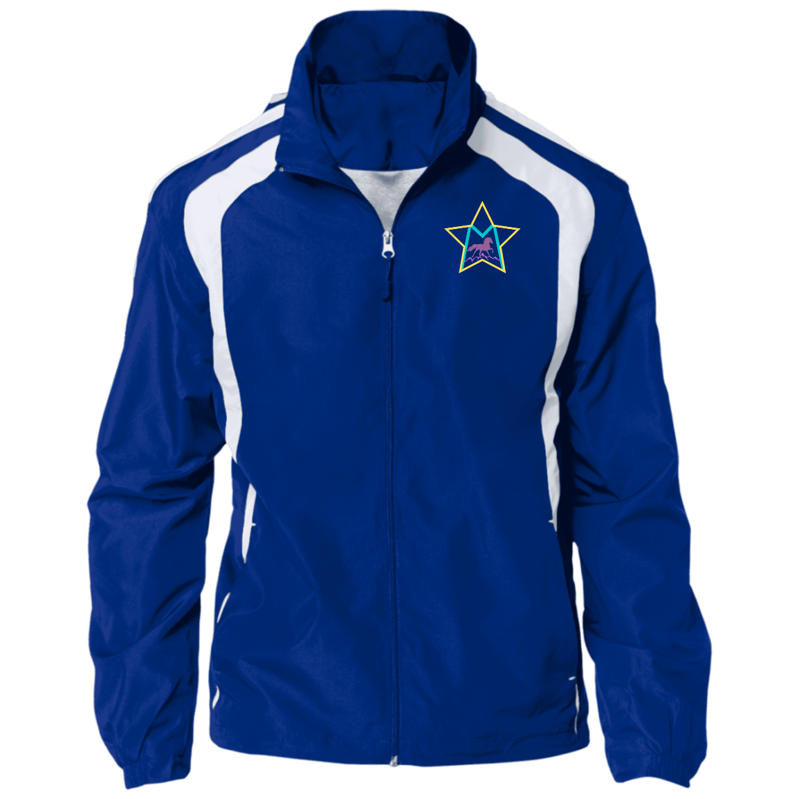 Custom Morgan Sport Jersey-Lined Raglan Jacket