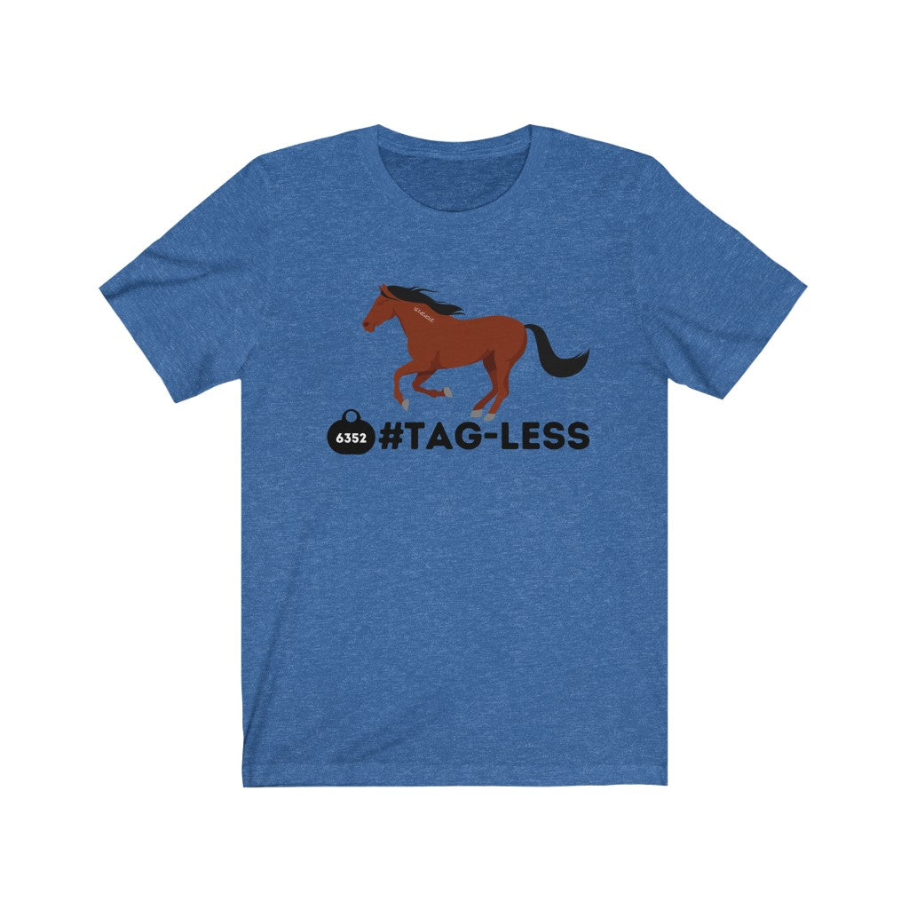 Wild Mustang #Tag-Less Unisex Jersey Short Sleeve Tee