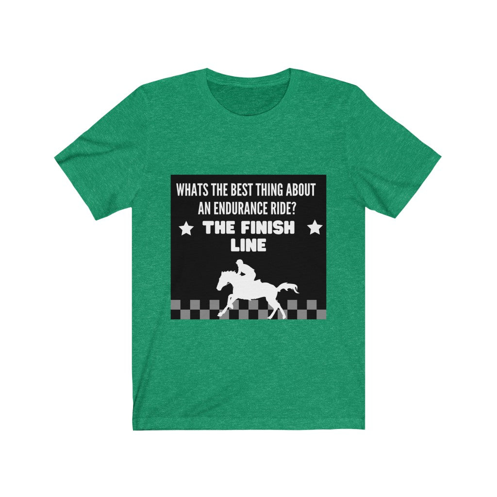 Best Thing About A ride?  Unisex Jersey Short Sleeve Tee
