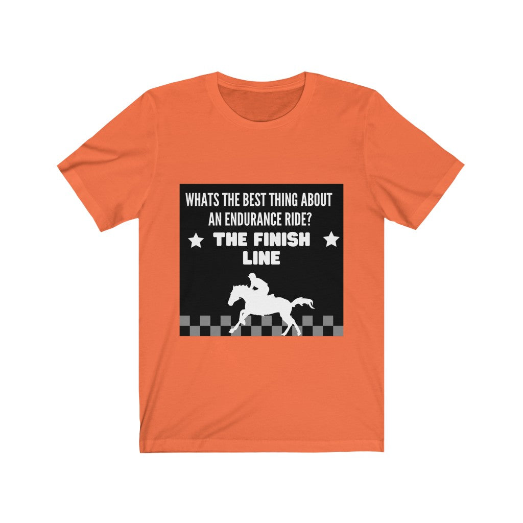 Best Thing About A ride?  Unisex Jersey Short Sleeve Tee