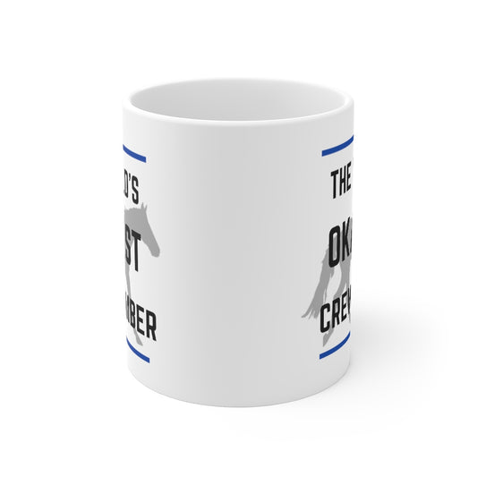 The Worlds Okayest Crew member Endurance Mug 11oz