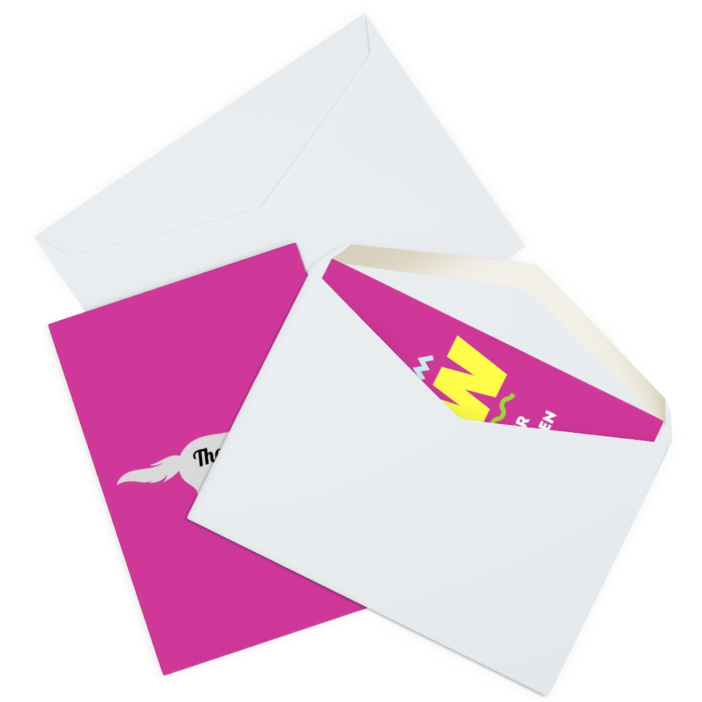 Endurance CREW Cant remember everything woman Thank You Greeting Cards (5 Pack).