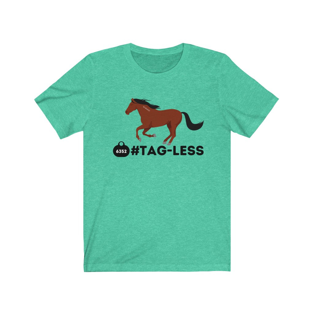 Wild Mustang #Tag-Less Unisex Jersey Short Sleeve Tee