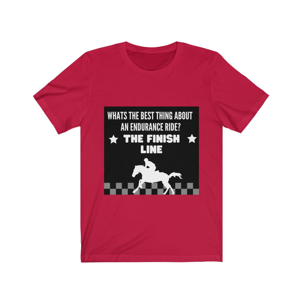 Best Thing About A ride?  Unisex Jersey Short Sleeve Tee