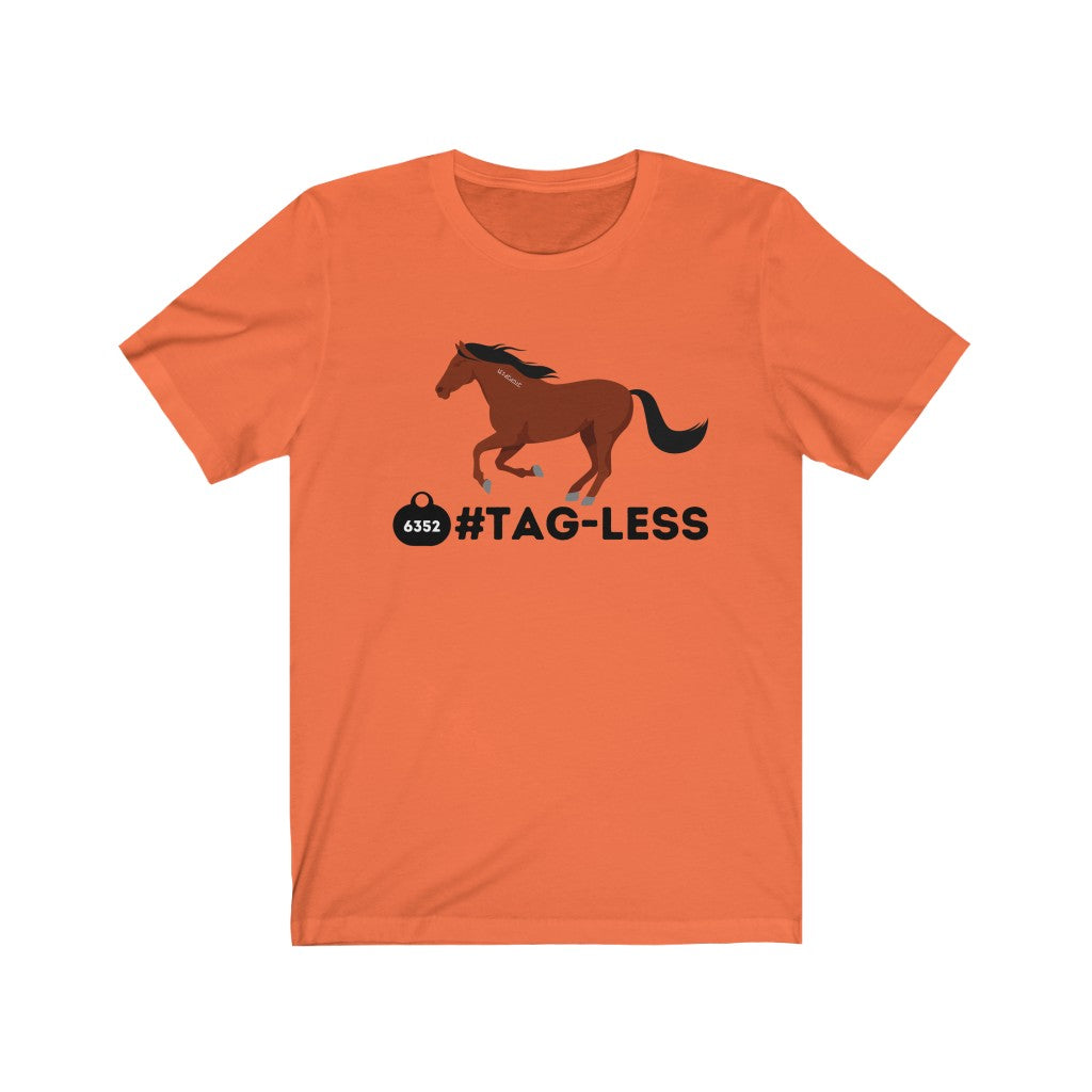 Wild Mustang #Tag-Less Unisex Jersey Short Sleeve Tee