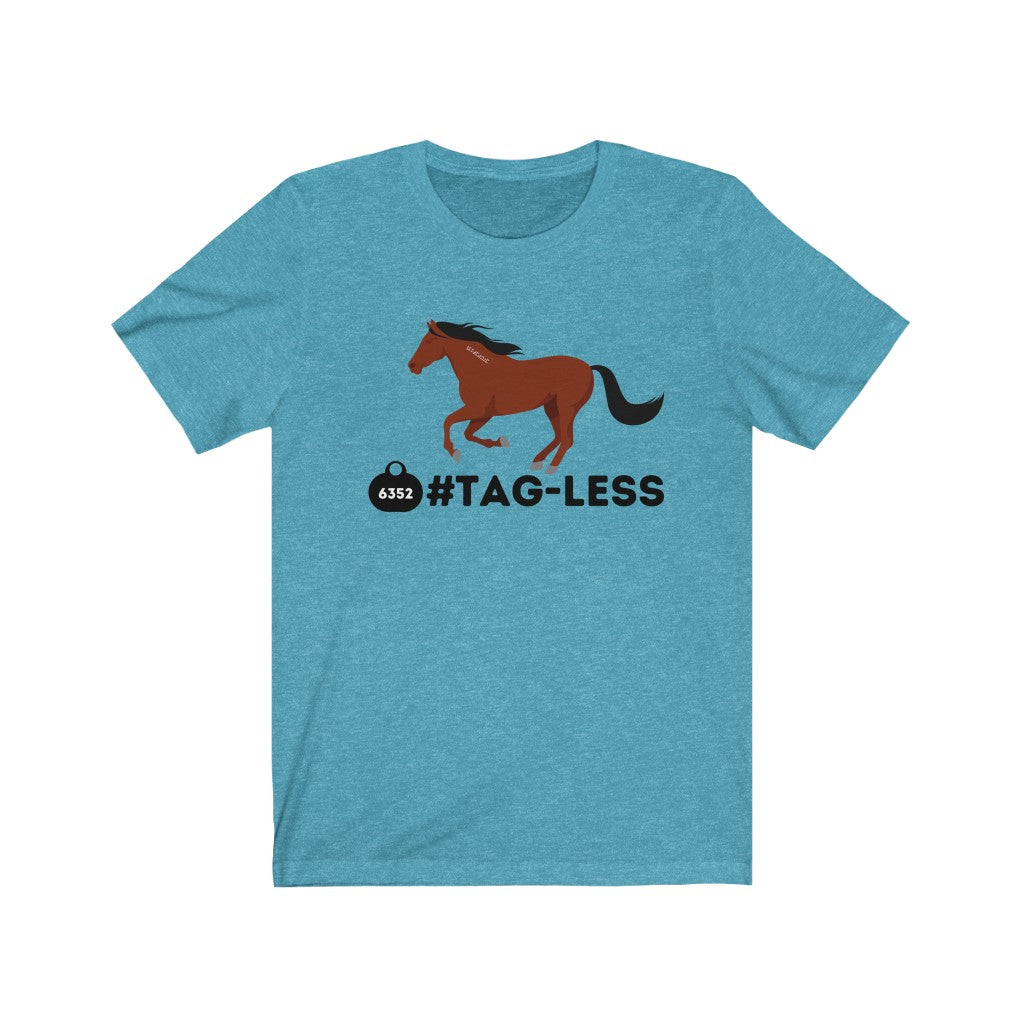 Wild Mustang #Tag-Less Unisex Jersey Short Sleeve Tee