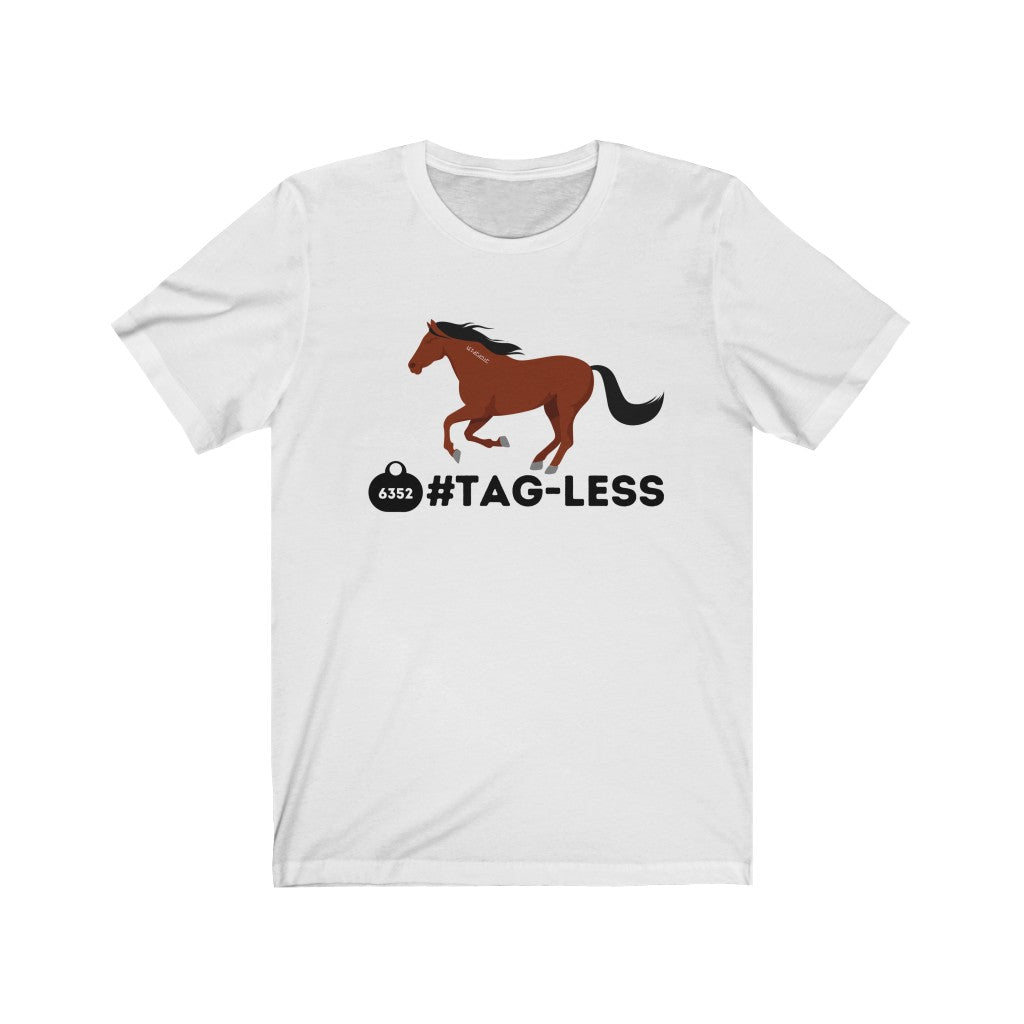 Wild Mustang #Tag-Less Unisex Jersey Short Sleeve Tee