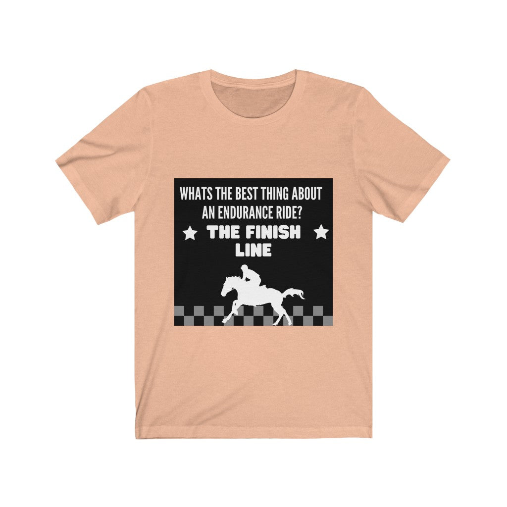 Best Thing About A ride?  Unisex Jersey Short Sleeve Tee