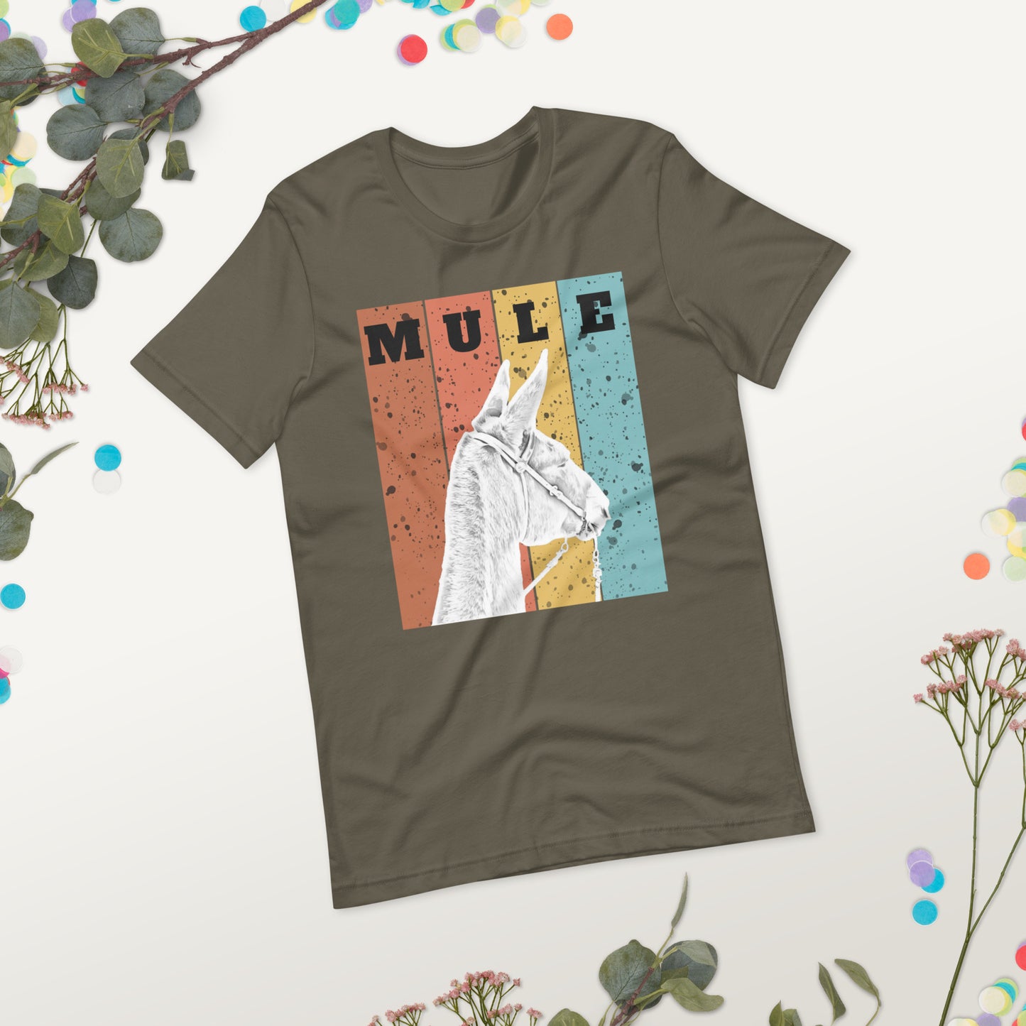 Mule Unisex t-shirt. Mule Rider. Mule Lover.