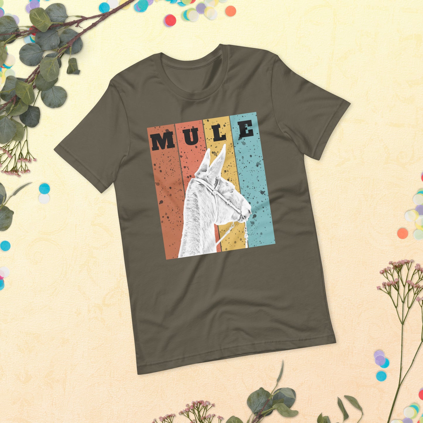Mule Unisex t-shirt. Mule Rider. Mule Lover.