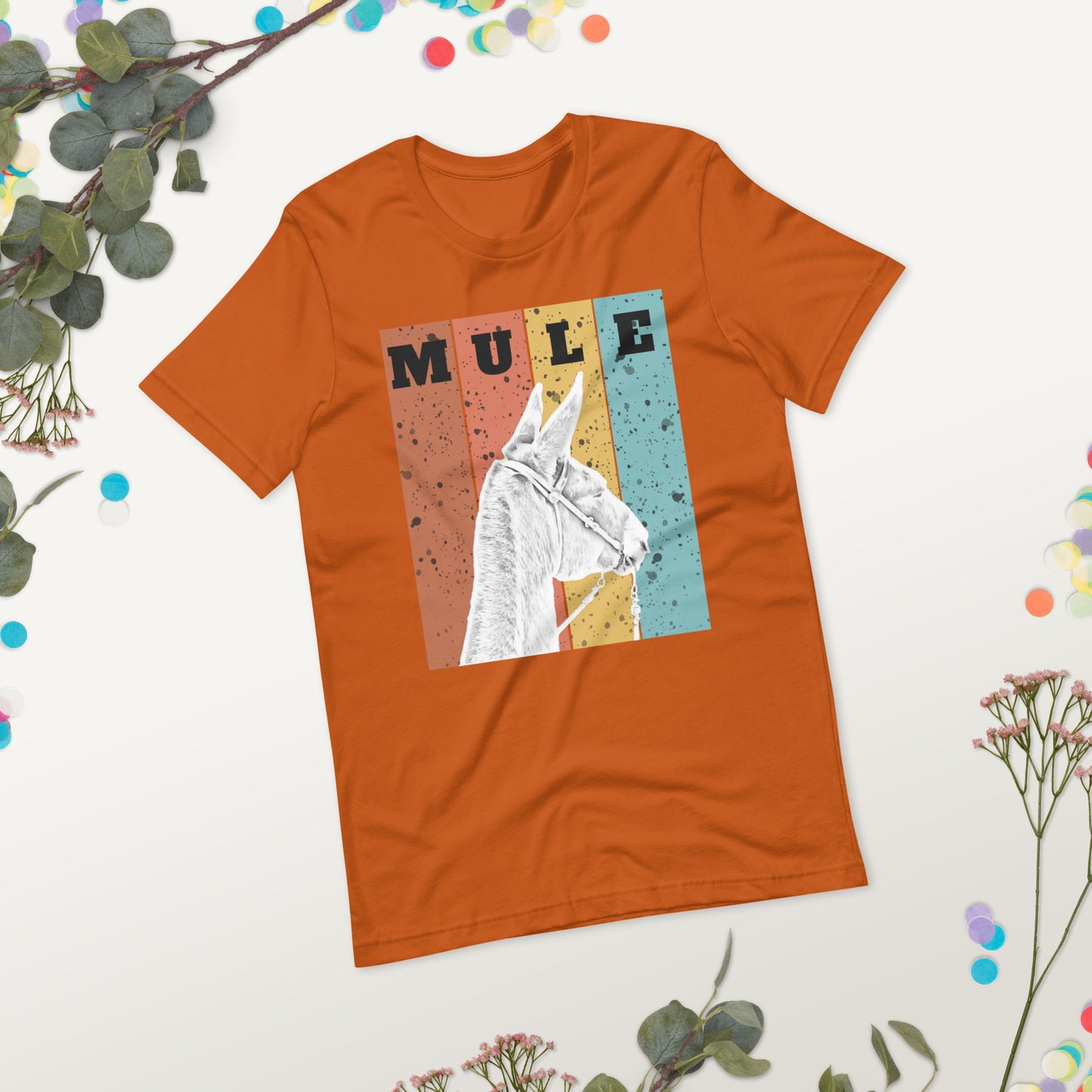Mule Unisex t-shirt. Mule Rider. Mule Lover.