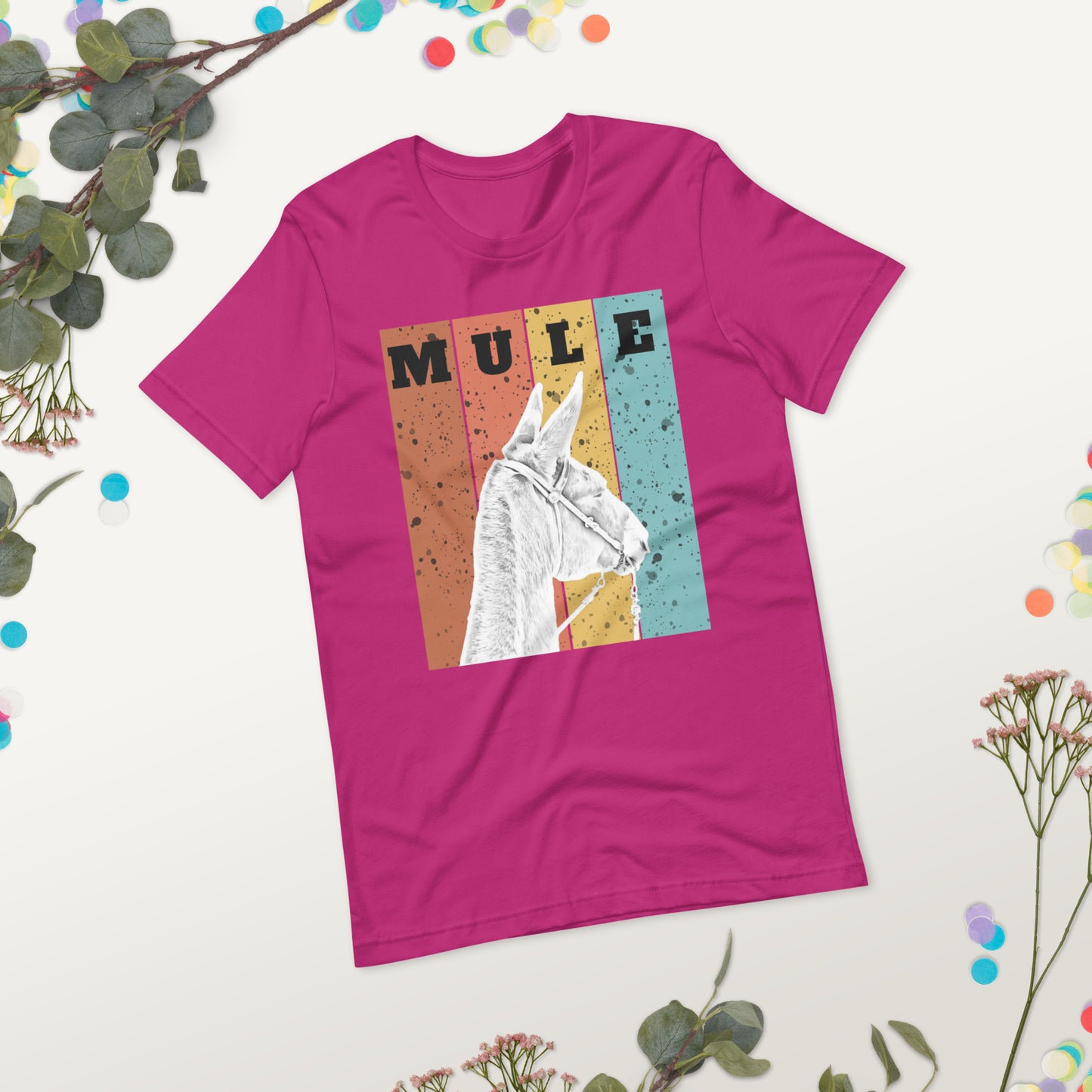 Mule Unisex t-shirt. Mule Rider. Mule Lover.