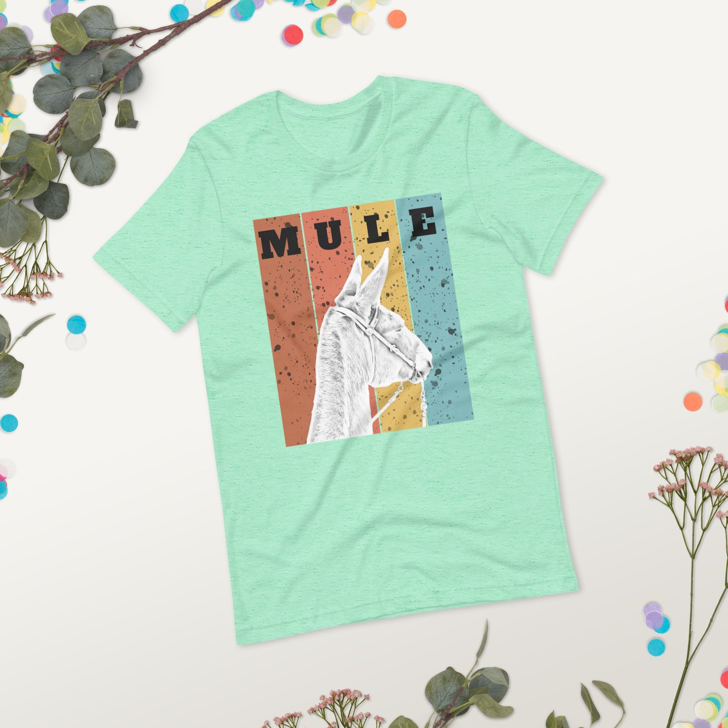Mule Unisex t-shirt. Mule Rider. Mule Lover.
