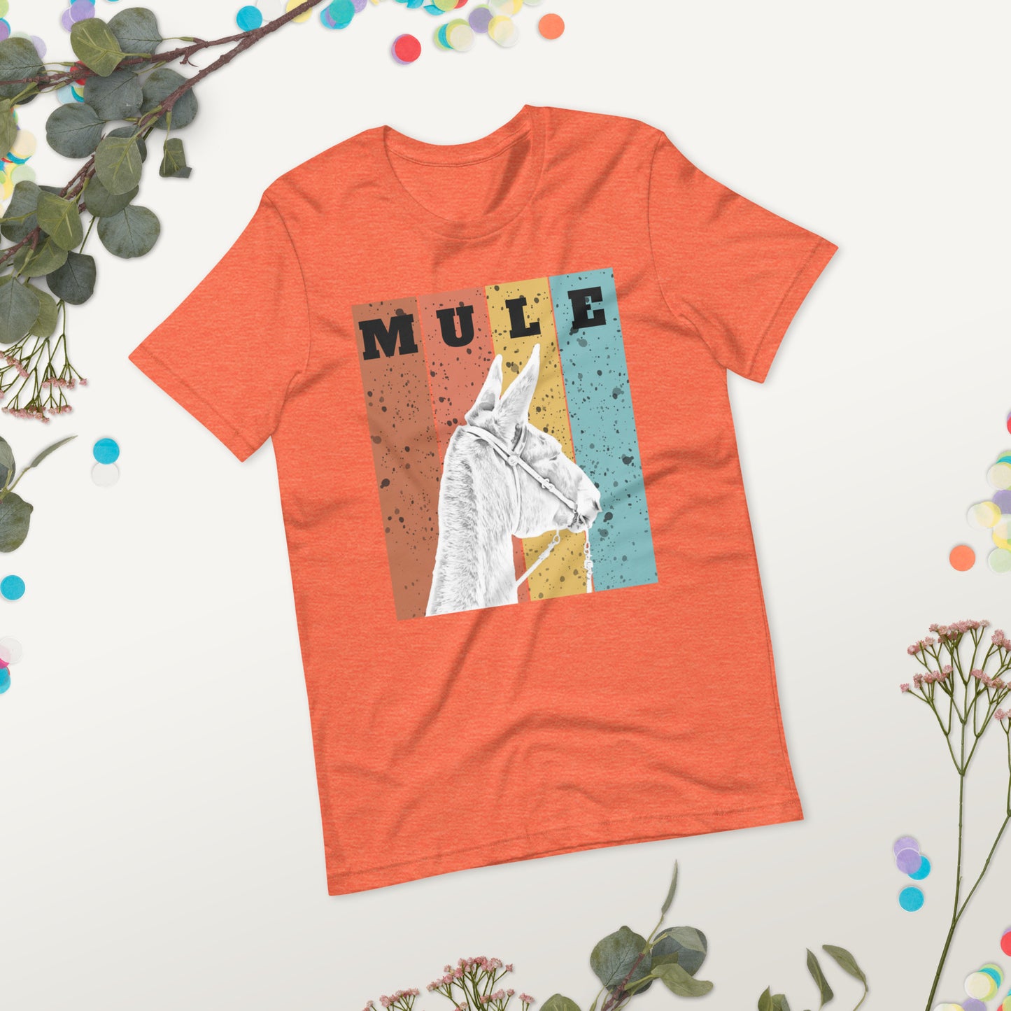 Mule Unisex t-shirt. Mule Rider. Mule Lover.