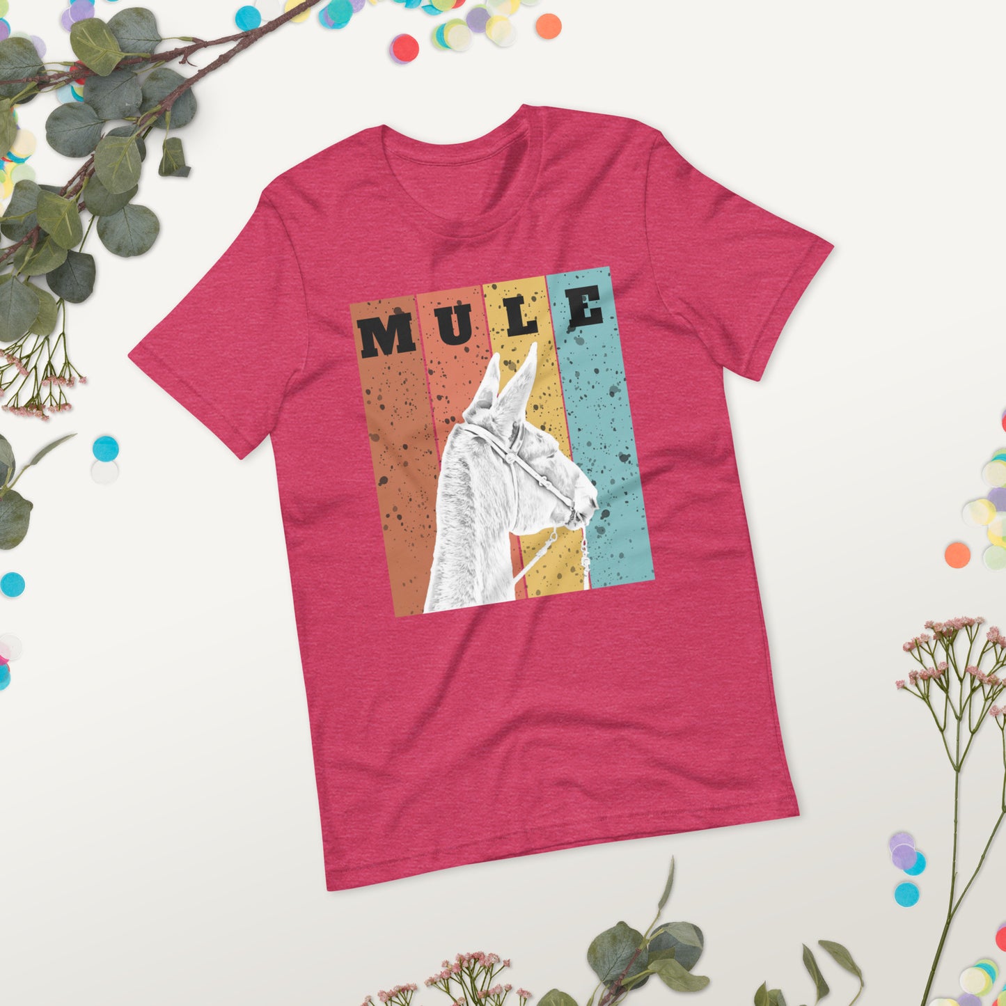 Mule Unisex t-shirt. Mule Rider. Mule Lover.
