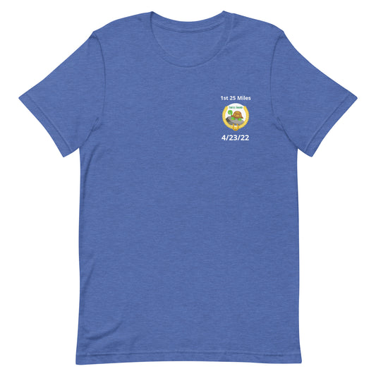 Custom 4/23/22 Turtle Award Unisex t-shirt