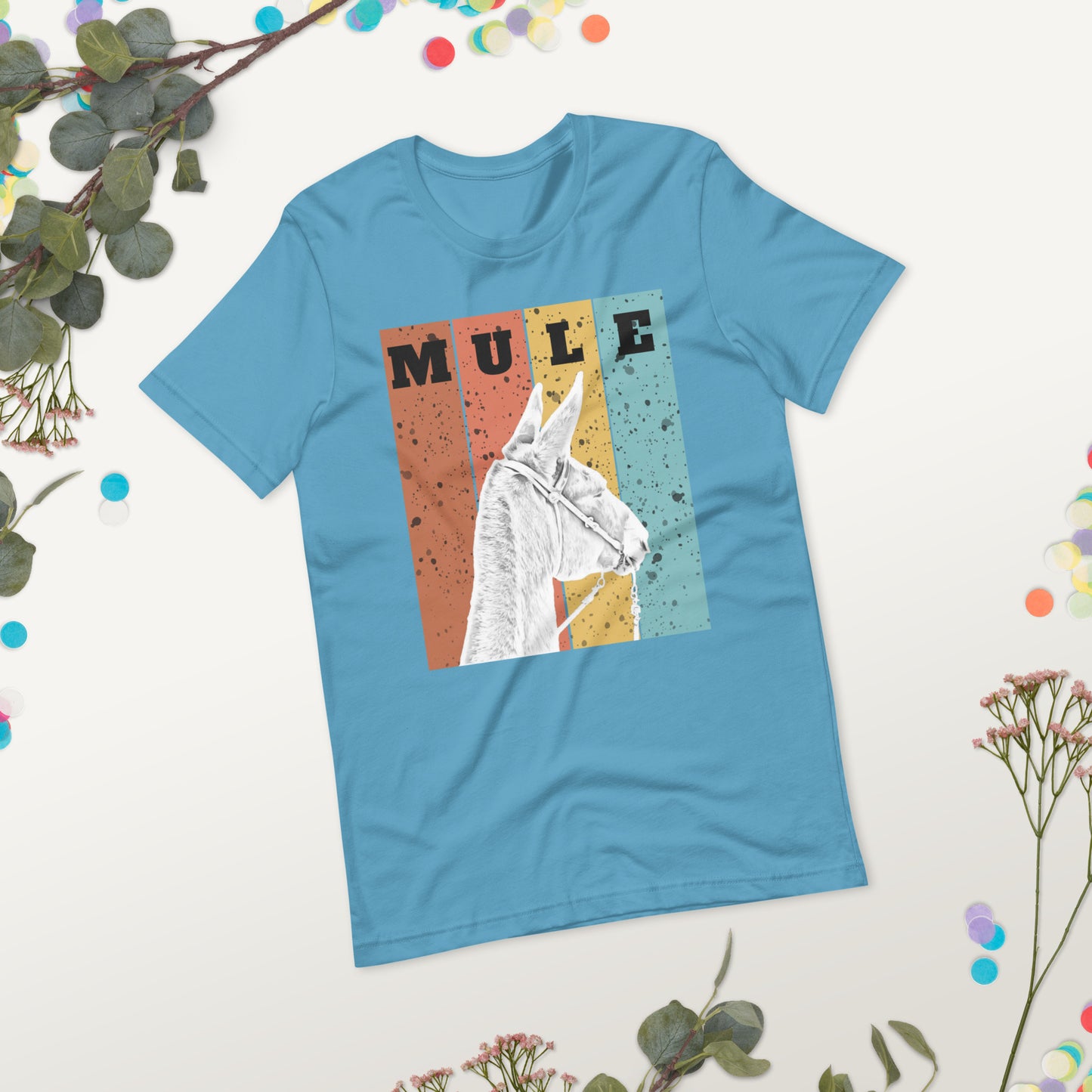 Mule Unisex t-shirt. Mule Rider. Mule Lover.