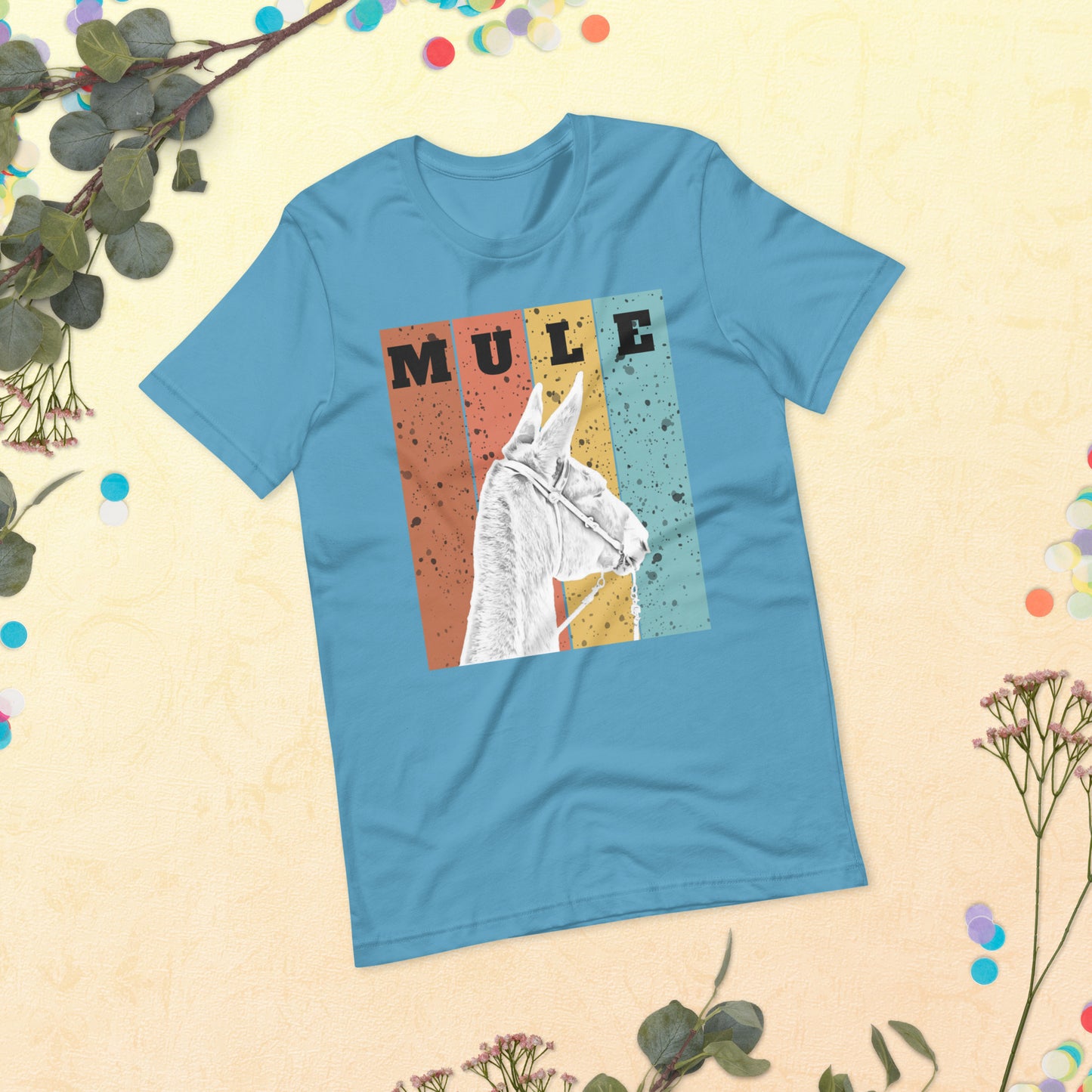 Mule Unisex t-shirt. Mule Rider. Mule Lover.