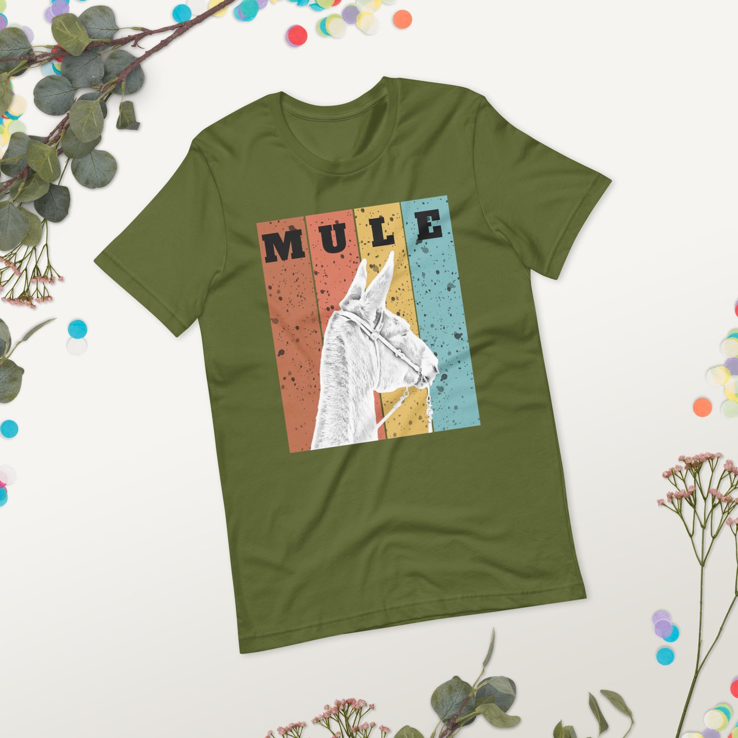 Mule Unisex t-shirt. Mule Rider. Mule Lover.